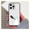 F-Flork Cute Funny Meme Phone Case For Apple iPhone 15,14,13,12,11,Pro,X,XS,Max,XR,Plus,Mini Soft Black Cover