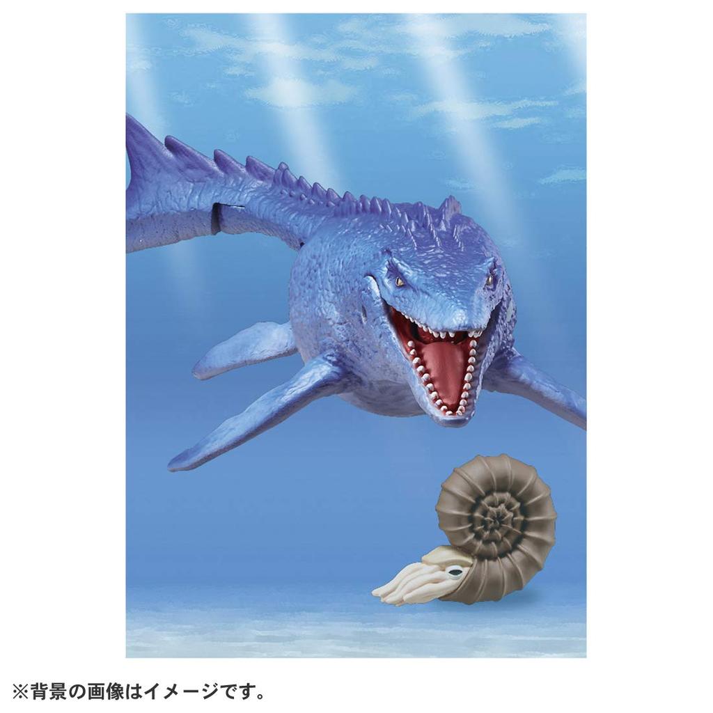 Takara Tomy "Ania AL-07 Mosasaurus (Floating Version)" Animal Dinosaur Realistic Moving Figure Toy