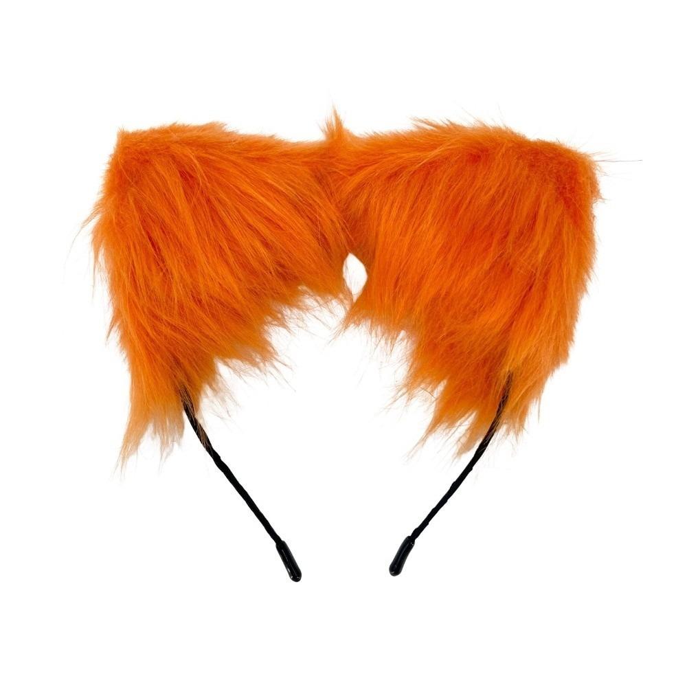 Artificial Gothic Headband Furry Cosplay Headband Artificial Cosplay Lolita Ears Headwear Photo