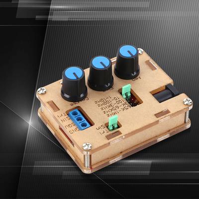 XR2206 High-precision Signal Generator Parts Sine/Triangle/Square Output 1Hz-1MHz Adjustable Signal Generator Module with Shell
