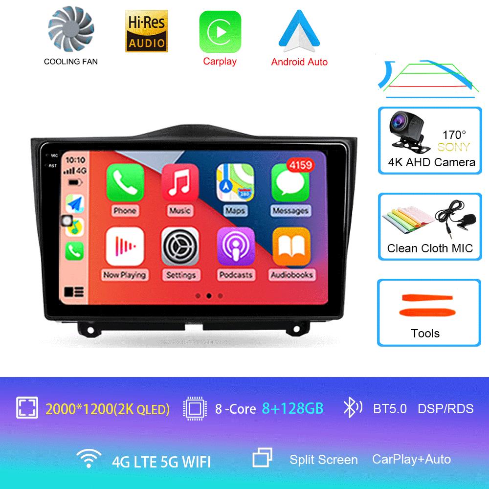 Android 14 For LADA Granta Cross 2018 - 2025 Car Radio Multimedia Video Player Navigation Stereo GPS  No 2din 2 Din Dvd