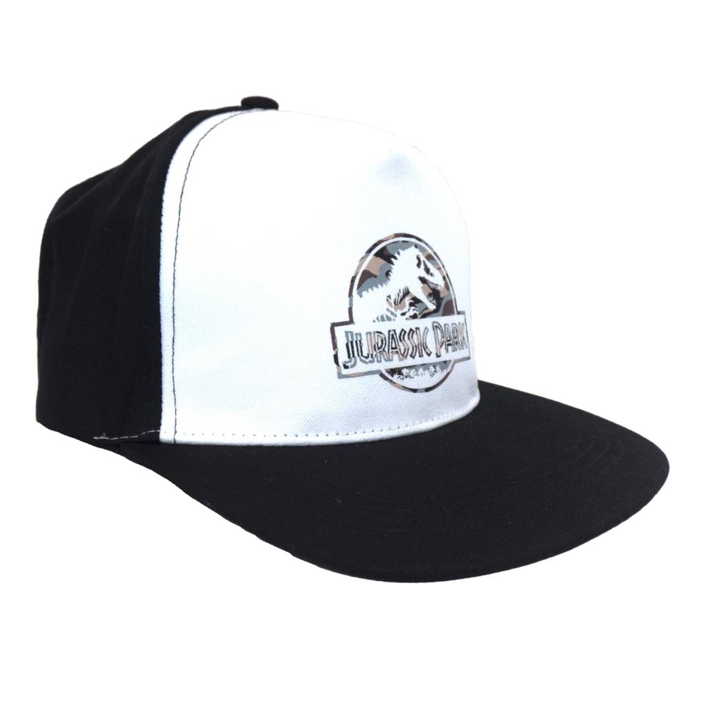 JURASSIC PARK Camo Logo Snapback Cap