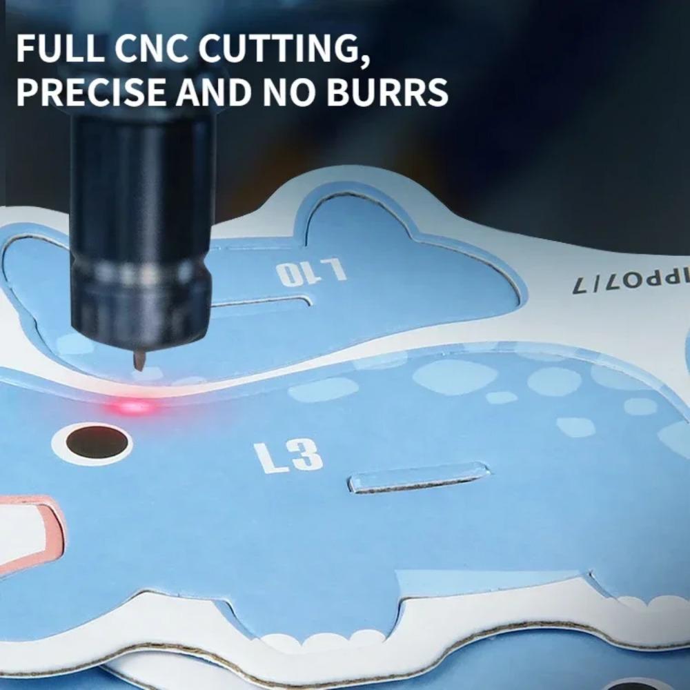 Children's 3D Puzzle Kindergarten Animal Puzzle Intelligence Early Education Toys Dinosaur Animal Model Paper 3-4-5-6 Years Old