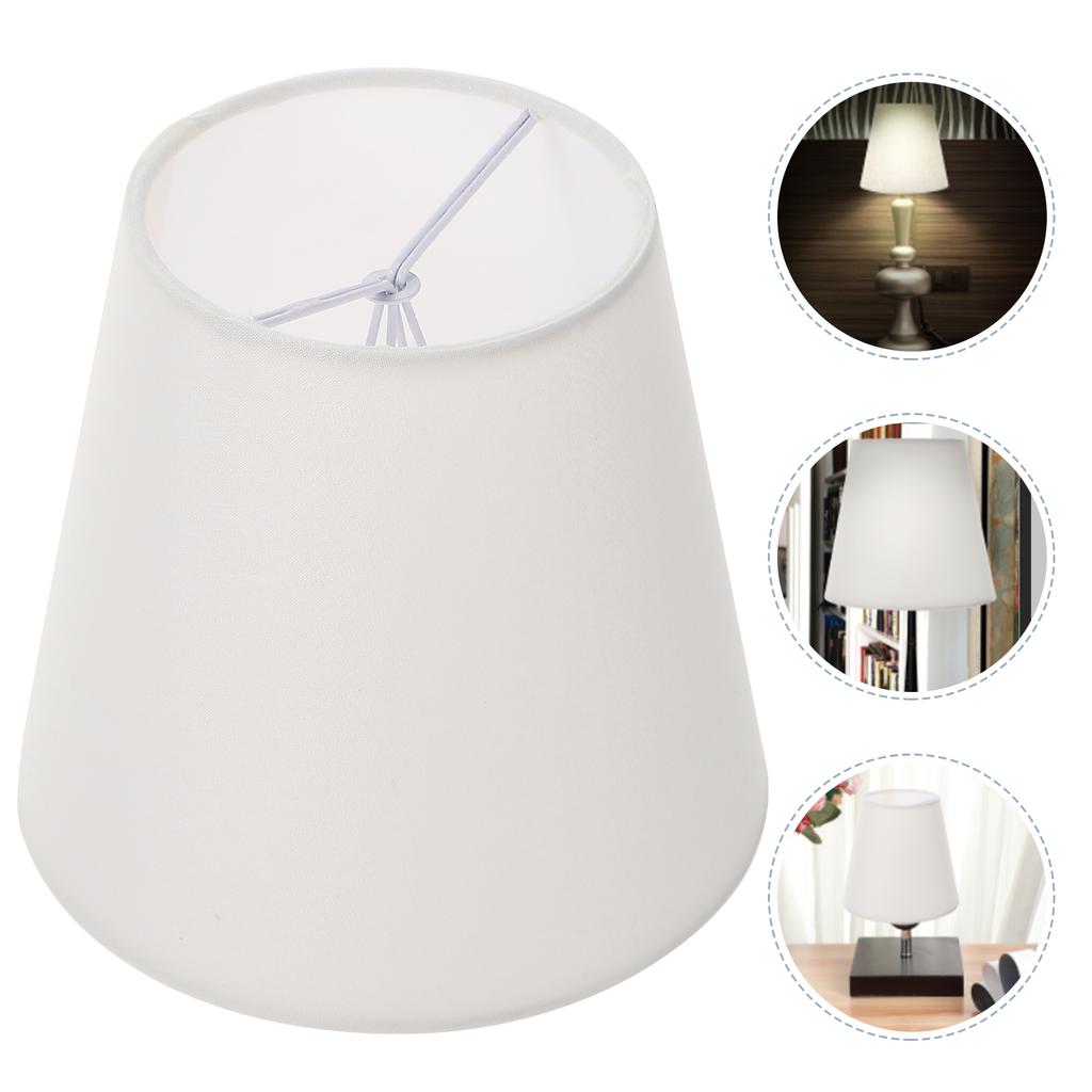 Branches Clamped Bubble Fabric Lampshade Colored Night Light Bulbs Cloth Shades