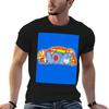 Love Retro Peace Sign Hippy Art T-Shirt Anime Tshirt Man T Shirts Cotton T Shirts for Man Graph