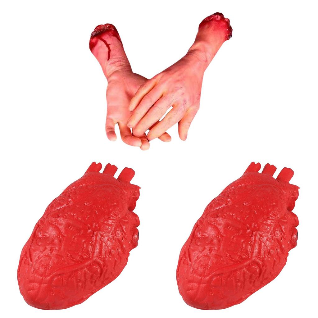Halloween Fake Man Limb Prop Pvc Horror Decor For Haunted House Escape Room
