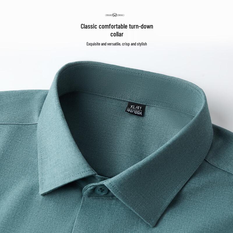 Hodo Men's Wool Blend Long Sleeve Shirt