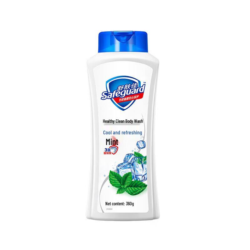 Safeguard Cool Refreshing Peppermint Shower Gel