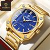 Binbang BINBOND Men's Luminous Calendar Square Watch, New Style, Three-Dimensional Fashion Design