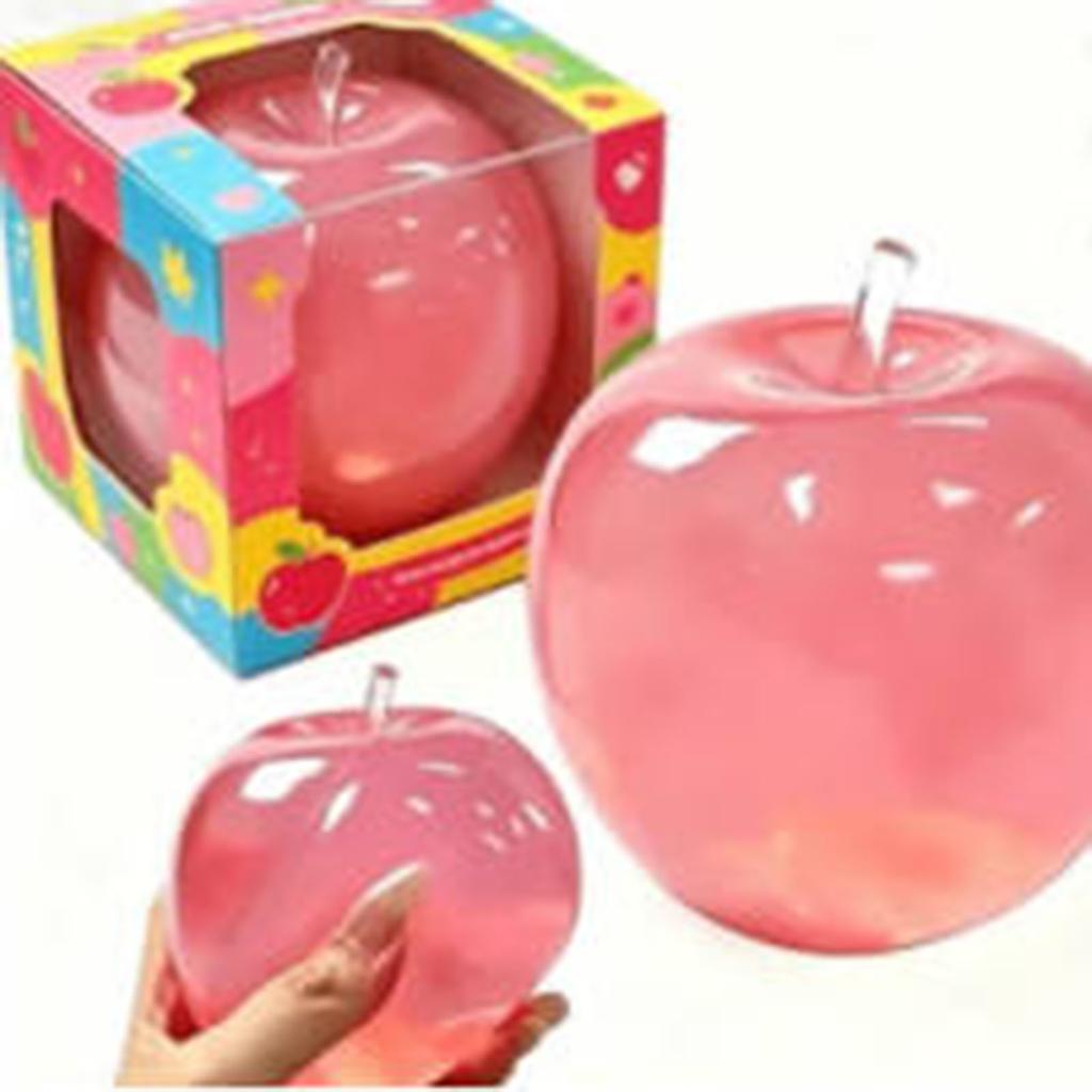 Creatively Apples Soft Toy Pink Stress Relief Leisure Decompression Apples Toy Daily Slow Rising Stretch Funny Sensory Toy