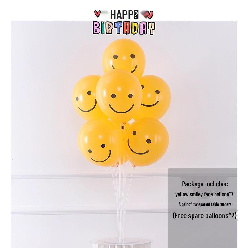 

Children s Birthday Party Balloon Table Columns & Store Decoration for Anniversaries, Picnics, and Baby Banquets