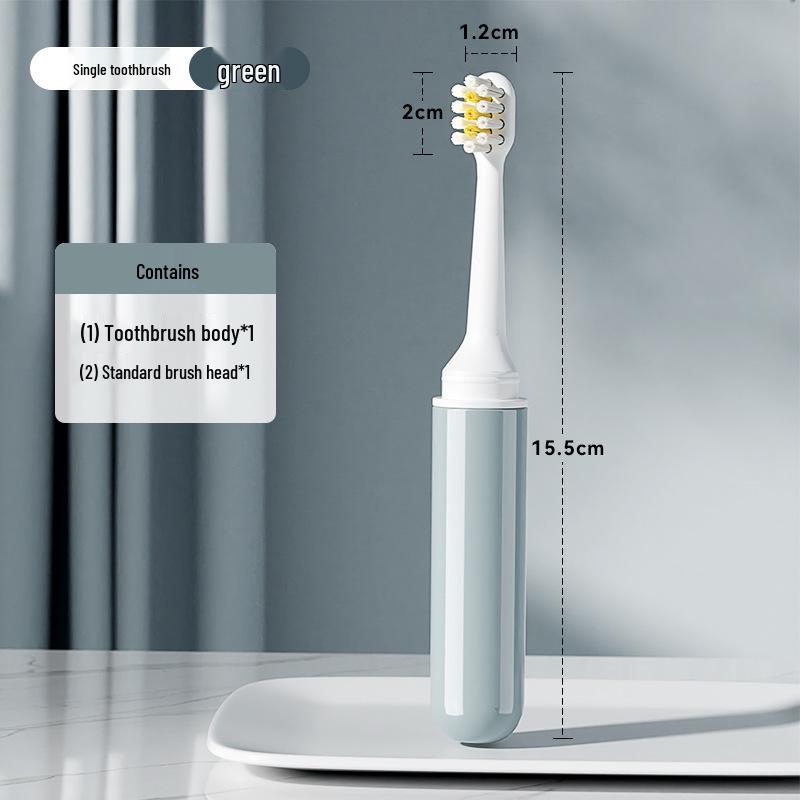 Portable 3-in-1 Travel Dental Kit: Toothbrush, Toothpaste & Cup