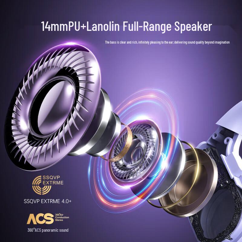 BYZ S500 Open-Ear Ear-Hook Bluetooth Earphones