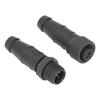 2pcs Male Female Terminators ABS Black Oil Resistant Heatproof Universal for NMEA 2000