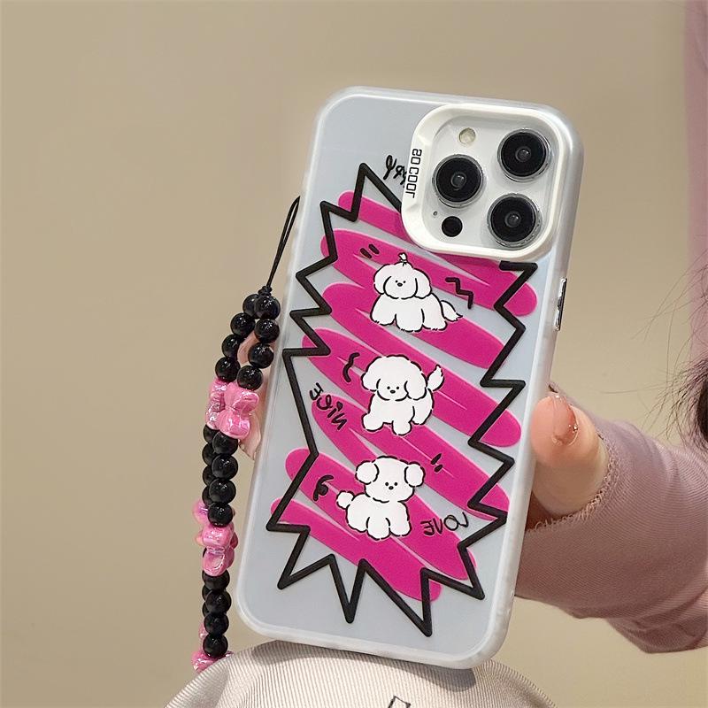 Zhitai Frosted Laser Mobile Case for Apple iPhone 16 Pro/13/12 Pro & Huawei Mate 60