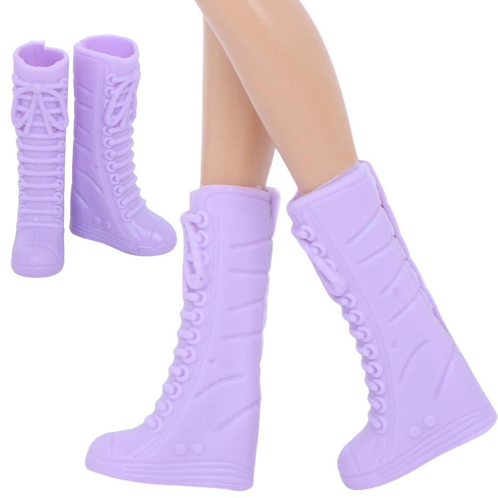 Mixed Style 11.5'' Girl Doll Shoes Sandal Boots Slipper Mini High Heel Shoes for 30cm Doll Accessories Toy
