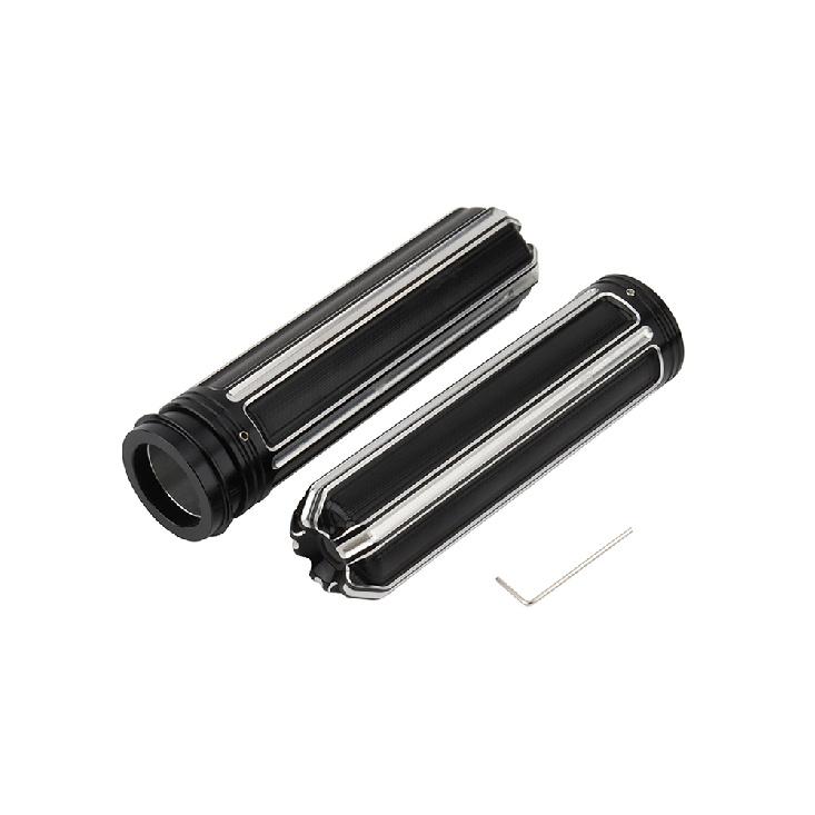 Motorcycle Handle Grips 1'' 25mm Electronic Throttle Handle Bar Grip Hand Grip CNC For Harley Touring Electra Glide Softail