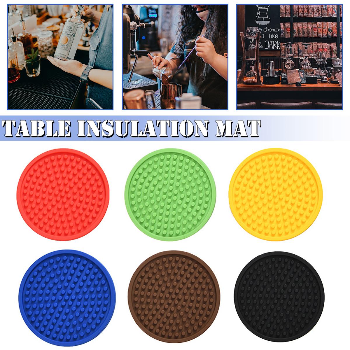 

Силиконовые подставки PDTO для чашек с напитками, нескользящие антипригарные подставки для защиты стола