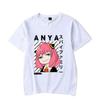 New Hot Anime Anya Forger T-shirts Fashion Women Summer Tee Shirt Unisex Casual Short Sleeve Round Neck Tops T-shirts