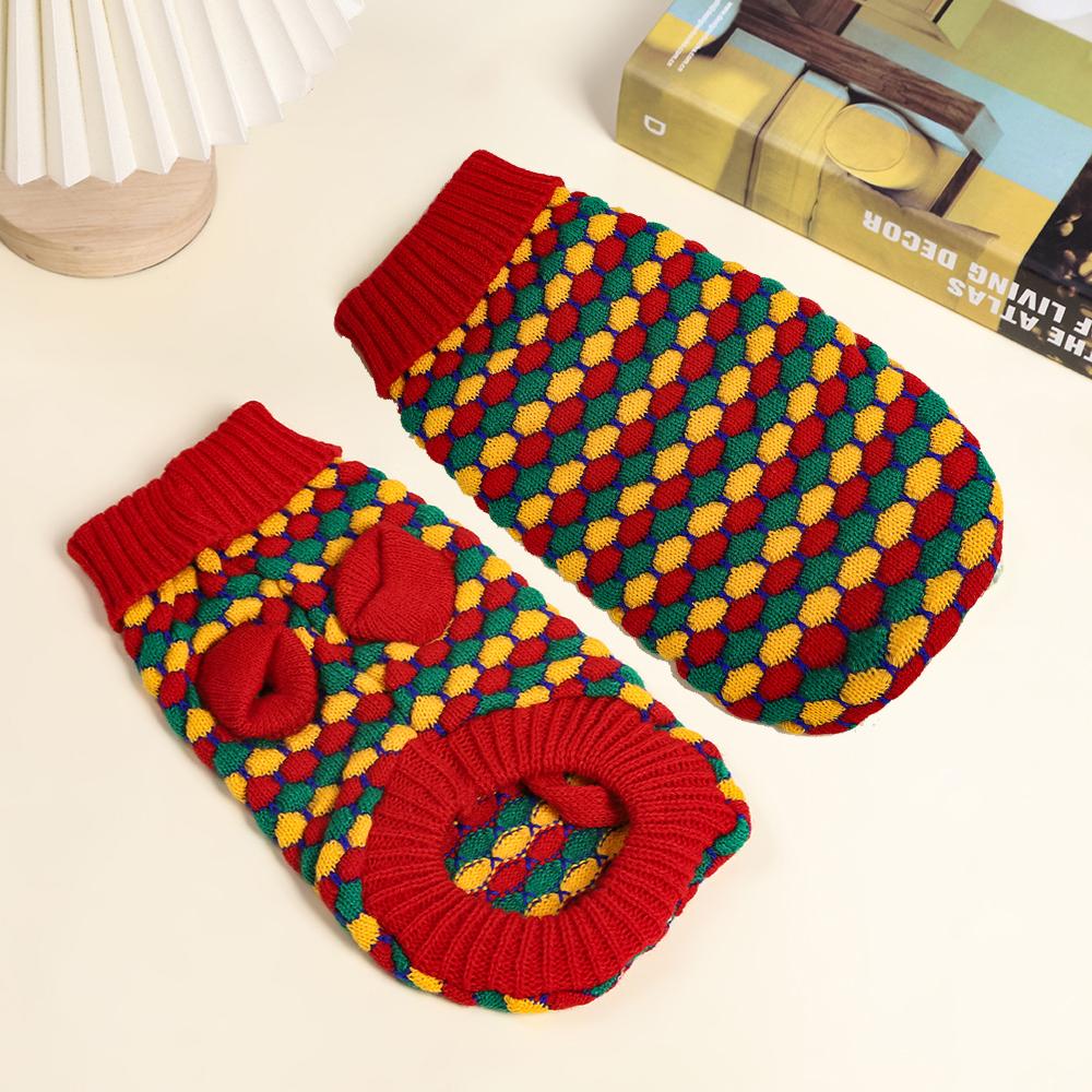 Warm Puppy Dog Designer Clothes Winter Pet Sweater for Small Dogs Dachshund Cat Pullovers Mascotas Clothing Roupa Para Cachorro