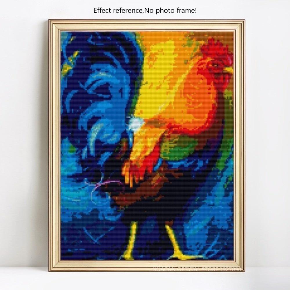 Diamond Painting Cock Diamond Embroidery 5D DIY Picture Decoration Home Gift Handmade