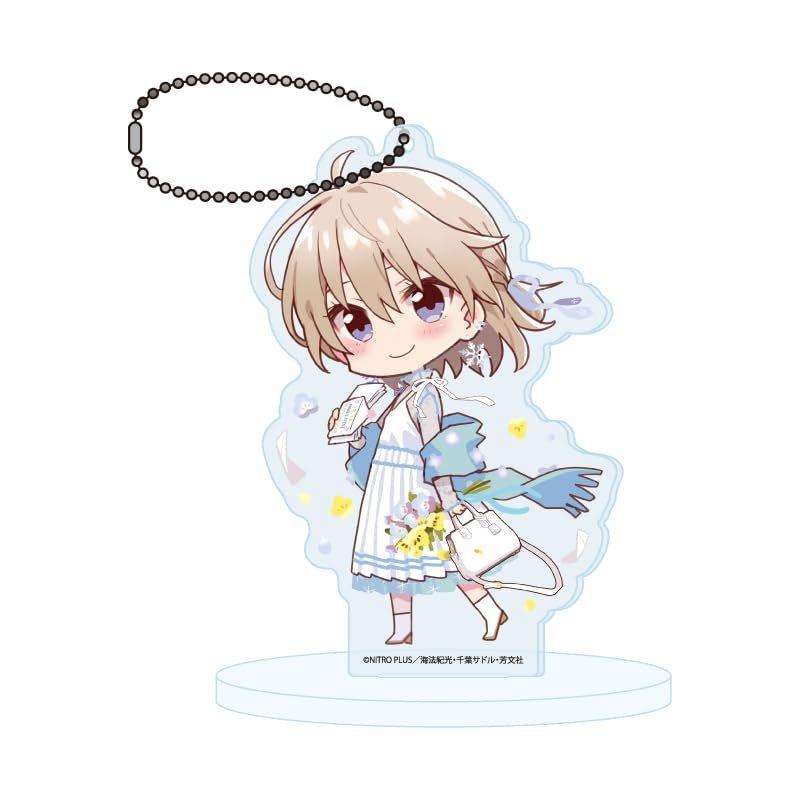 A3 School-Live! Miki Naoki Acrylic Stand Keychain 100mm Anime Character Stand Gakkou Gurashi ZAFK-GKG-12