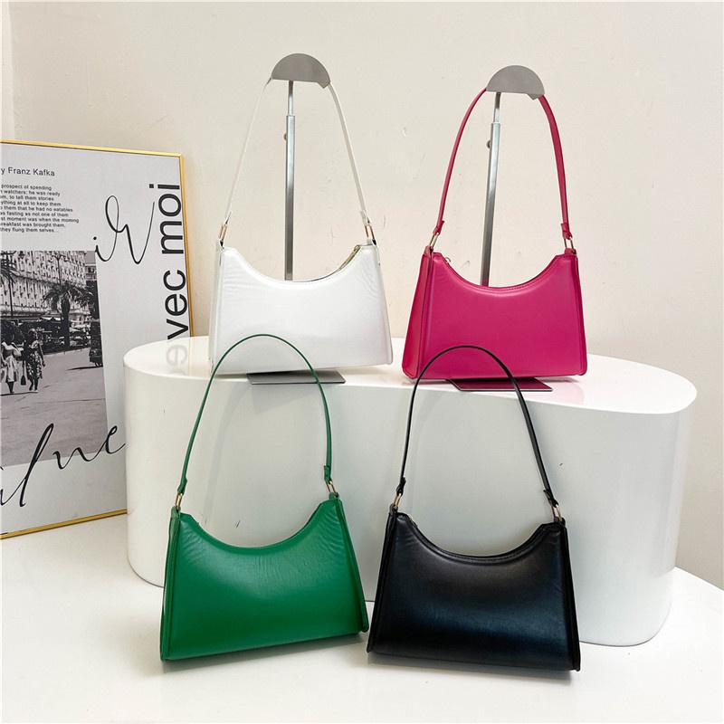 Trendy Pu Leather Underarm Bag For Women With Sleek Design Ideal For Daily Use And Work