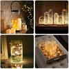 1 Pack Fairy Lights Battery Powered, 5m 50 LED String Lights for Bedroom Christmas Party Wedding Decorations