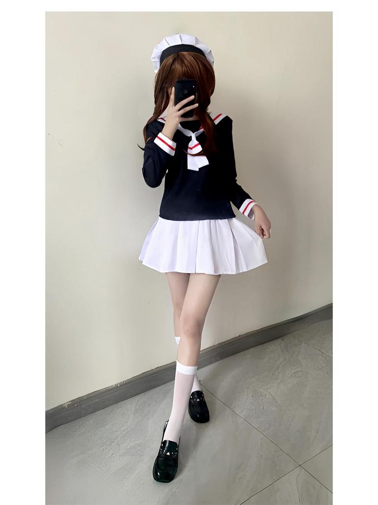 Cardcaptor Sakura Kinomoto School Uniform Cosplay Costume