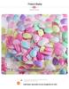Spring Flower Buttons: Mixed Color Plastic Beads for DIY Jewelry and Clothing Accessories