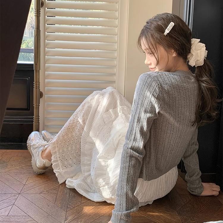 [Su Yinyin] The new color is here~ The inner height of the crescent moon is increased, lace pearl casual moral training shoes, women's Forrest Gump s