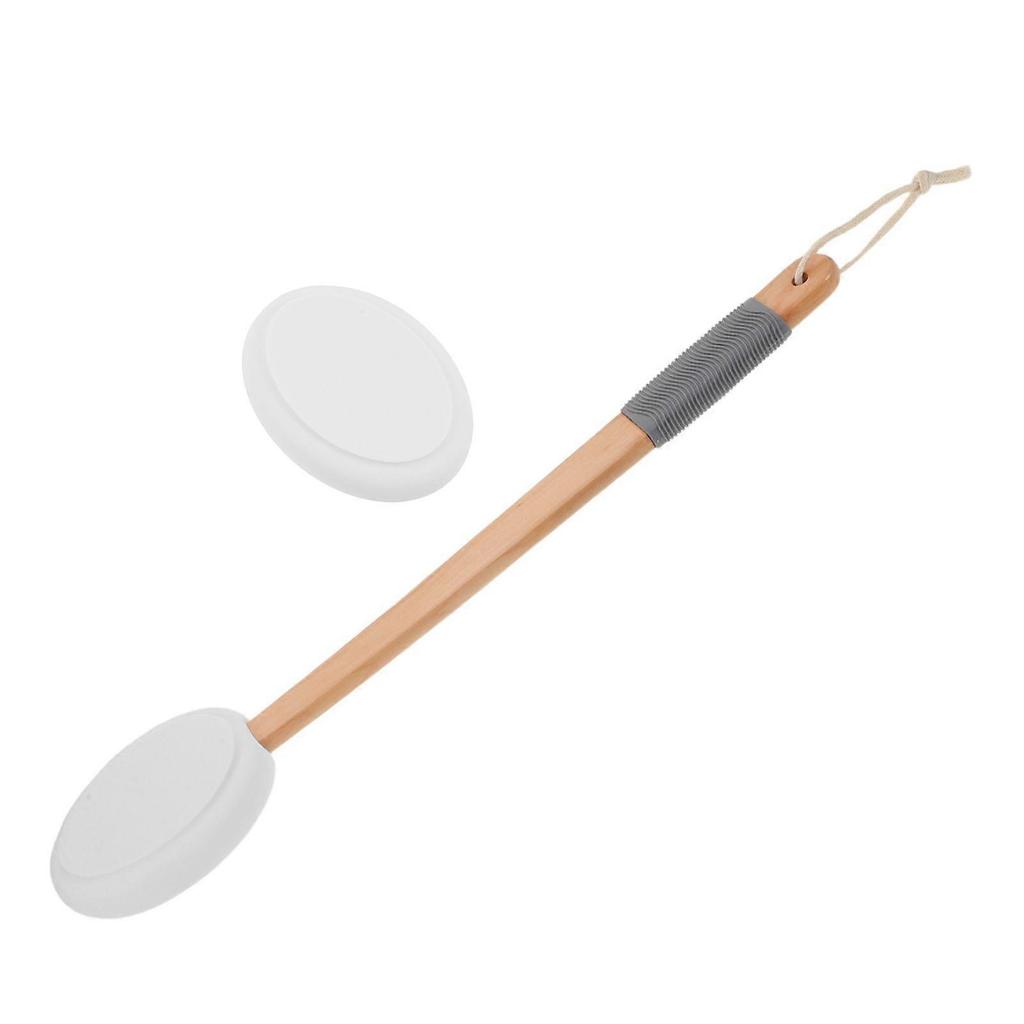 1 Set Back Lotion Applicator: Self Tanner Brush Body Cream Tool - Long Handle Moisturizer Applicator For Hard-To-Reach Areas