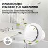 100mm Air Extractor 130m/h 20w, With Check Valve High Airflow Exhaust Fan, Energy Efficient