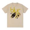 Blur Vintage T-Shirt Britpop Band Konzert Tour Streetwear Lässige Mode Einzigartig Baumwolle Unisex T-Shirt Neues Tee T-Shirt Damen Oberteile