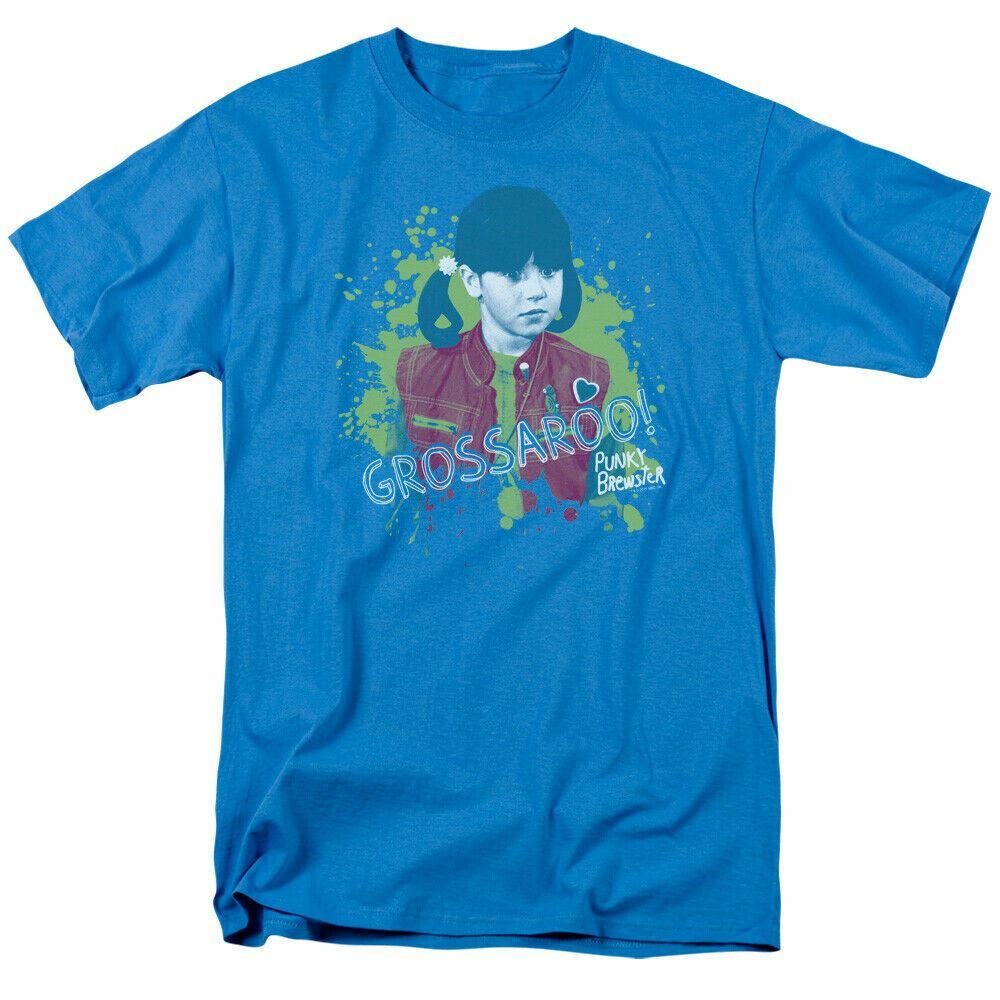 26 Punky Brewster Grossaroo! T Shirt Mens Licensed Classic TV Show Turquoise Unisex T-Shirt XXXL