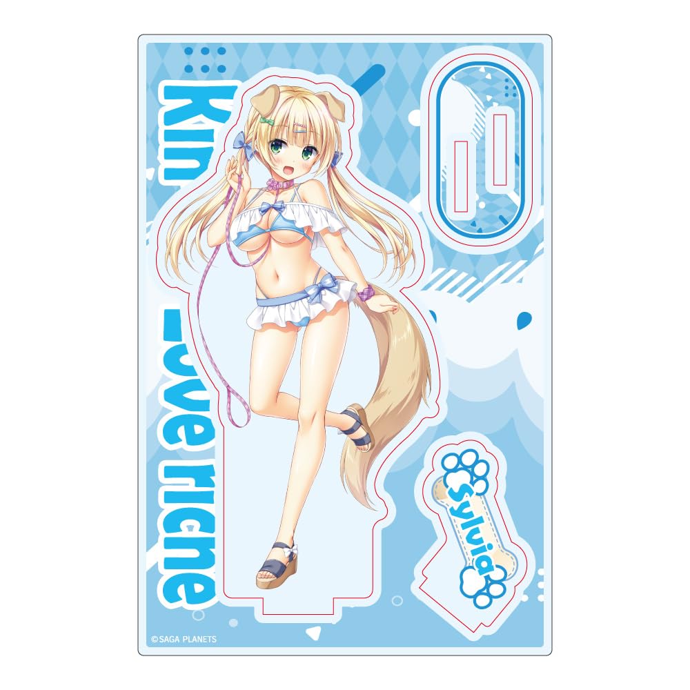 Loveriche Silvia Le Cruz Crown Soltilege Sisua Original Acrylic Stand Dog Version Kin'iro