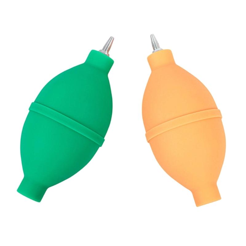 Heavy Duty Rubber Air Dust Blower with Ergonomic Aluminum Design Small Portable Air Blowr for Electronics Maintenance