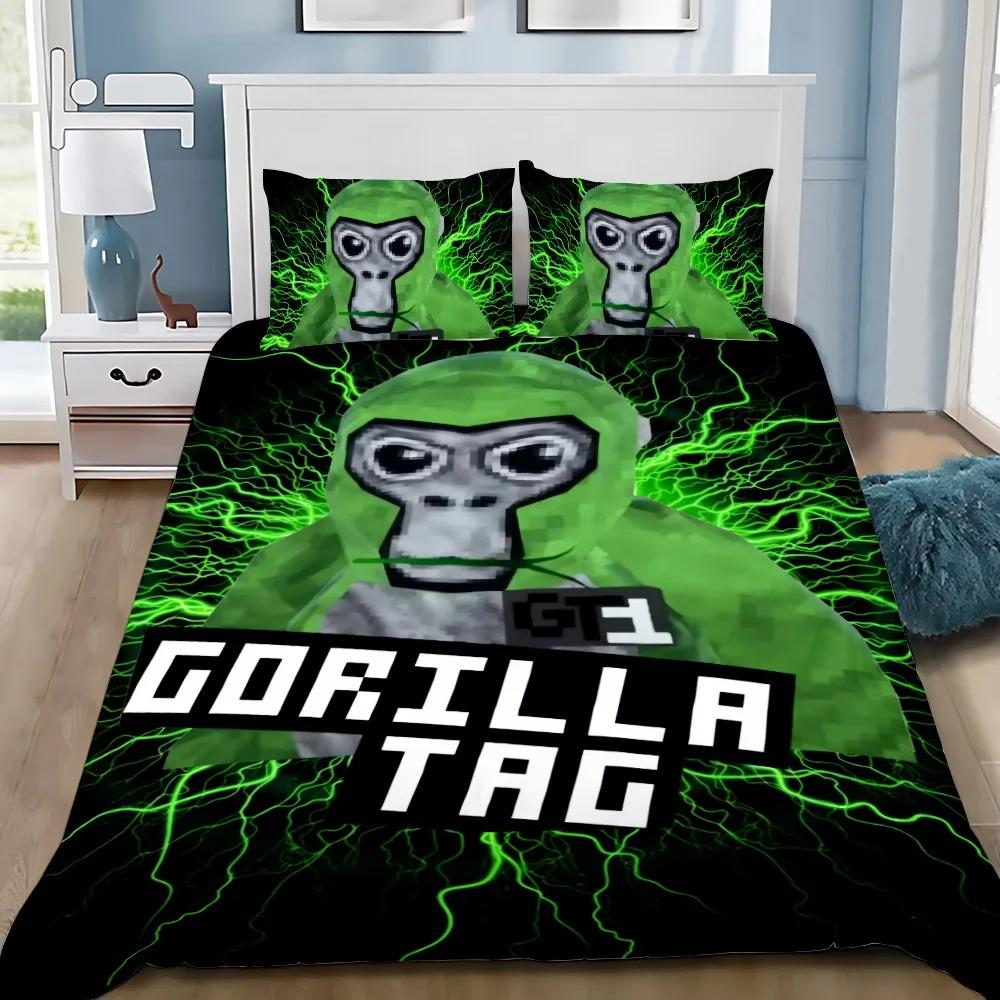 Duvet Cover Game Gorilla Tag 3D Exquisite Digital Printing Bedding Set Comforter Bed Youth Home Decor Kids Boys Gift