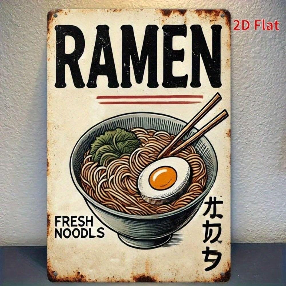Tin Sign Art Metal Wall Decor 20x30cm Retro Vintage Painting