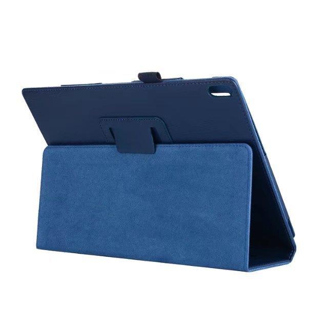 Applicable Lenovo TabE10/M10/P10 protective case, fashionable lychee pattern two-fold flip bracket, flat leather case
