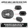 HDBUBALUS Harley Air Filter Rain Sock Cover for Harley Sportster Touring Road King Softail Dyna