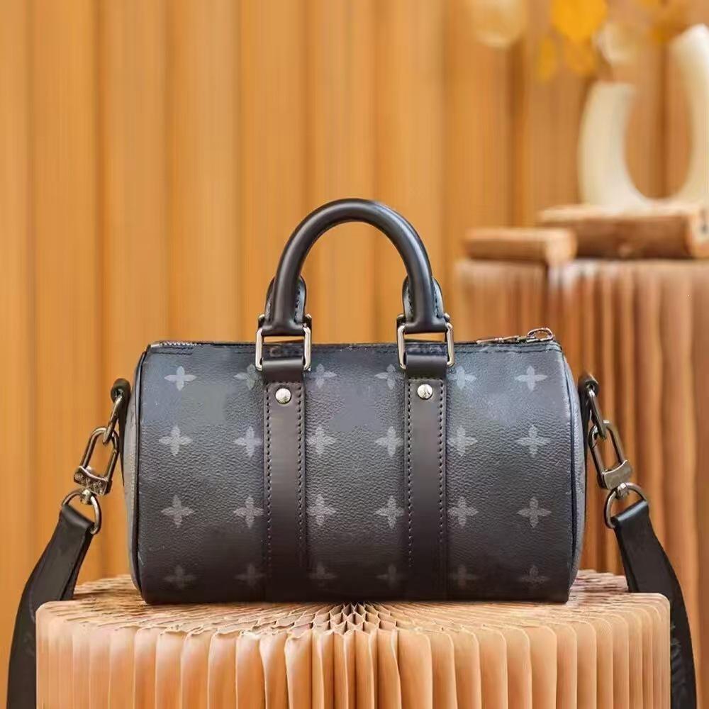 Borsa a tracolla versatile a forma di cuscino da uomo - Collezione di borse a spalla alla moda in stile street