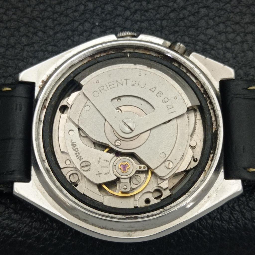 AUTOMATIC VINTAGE ORIENT JAPAN 46941 MENS ORIGINAL DIAL WATCH a700165-5 R201-a700165