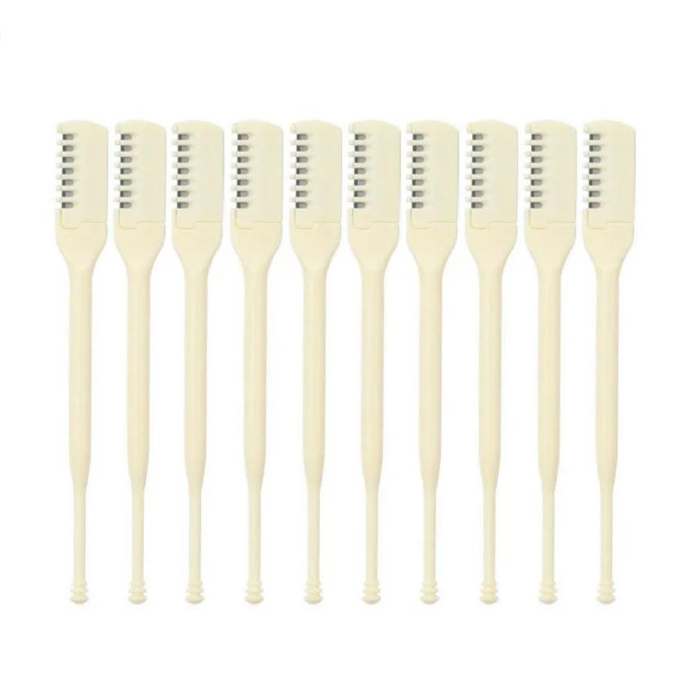 Double Sided Nose Hair Knife Manual Nostril Cleaning Nose Hair Trimmer 360 Degree Rotate Nostril Cleaning Scissors