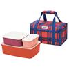 Thermos Family Fresh Lunch Box, Red Check, DJF-4002 RC