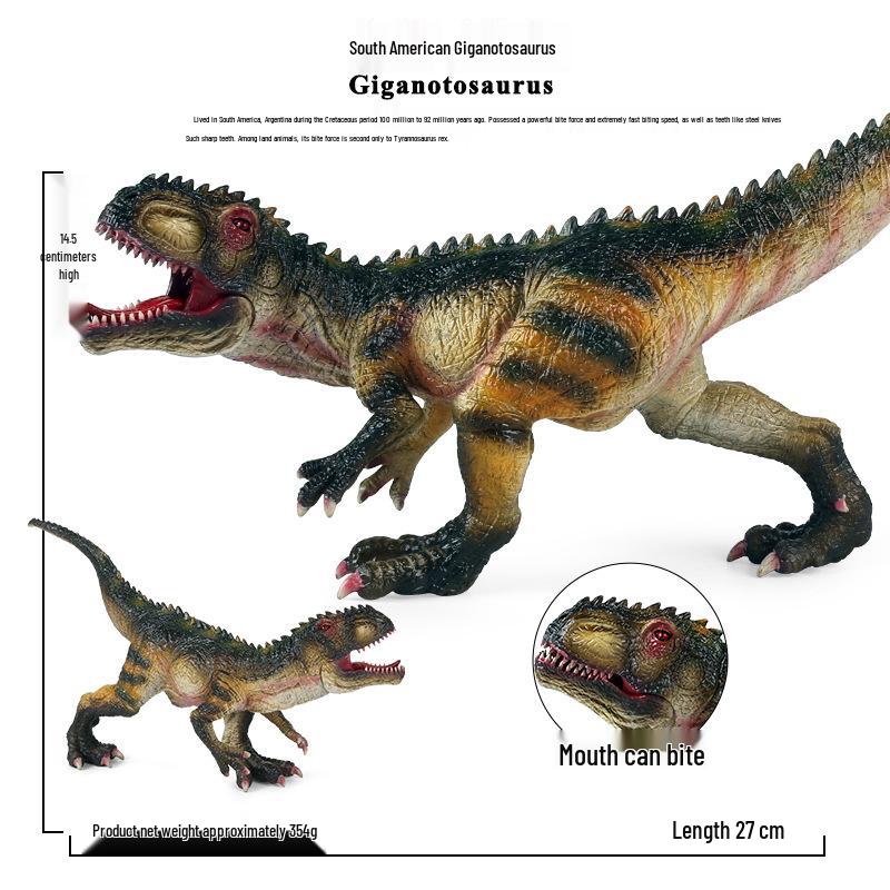 Animal Model Simulation Toy: Woolly Rhinoceros, Dunkleosteus, Deinotherium, Mammoth, Smilodon, Thunder Bird