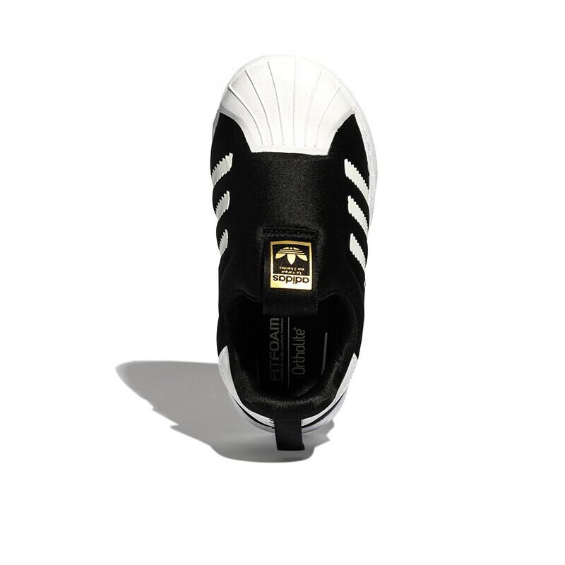 Adidas Originals Toddler Shell-Toe Slip-On Sneakers
