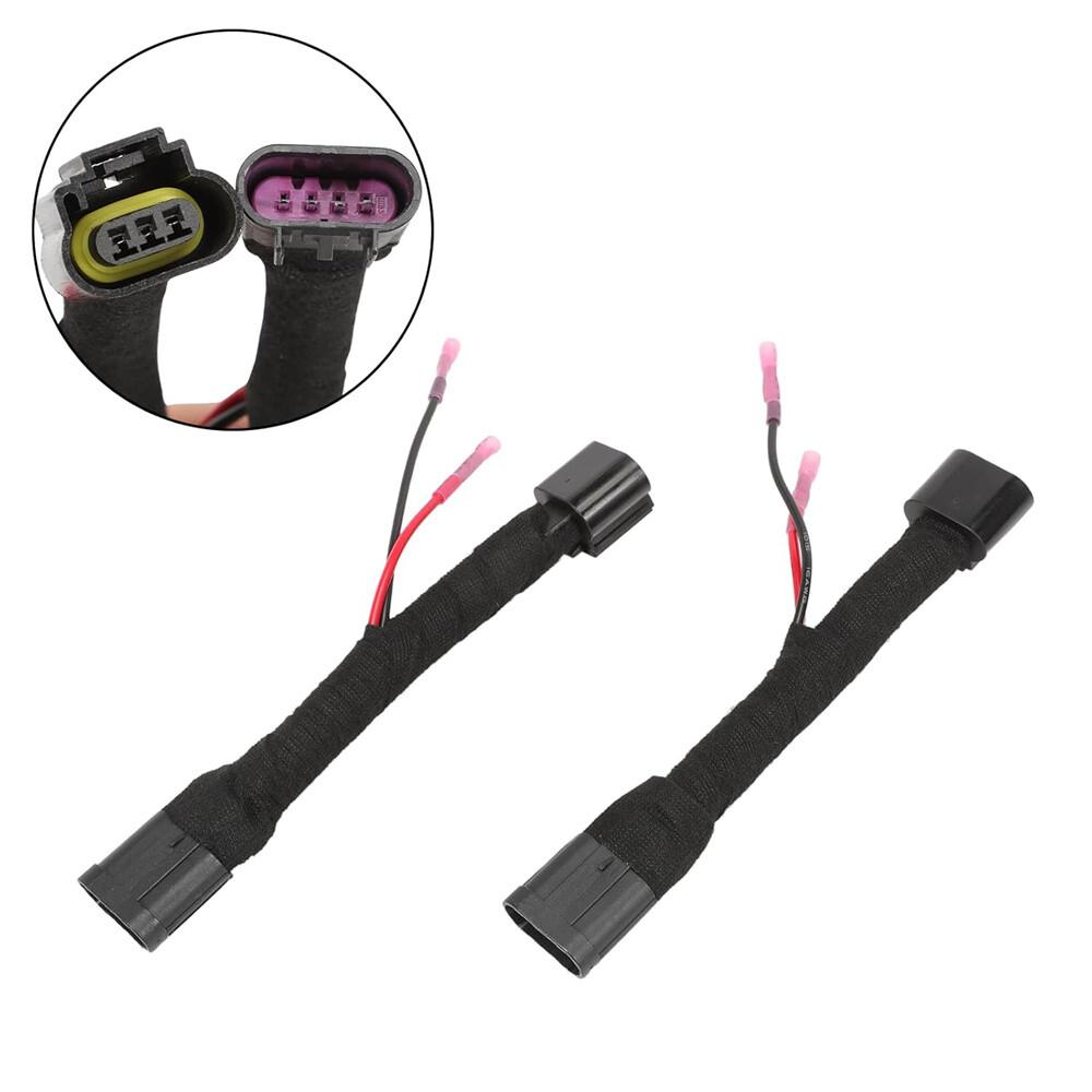 2pcs 4 Pin Headlight Conversion Harness For Chevy Camaro 2010-2013 LHP-CMR10-TM