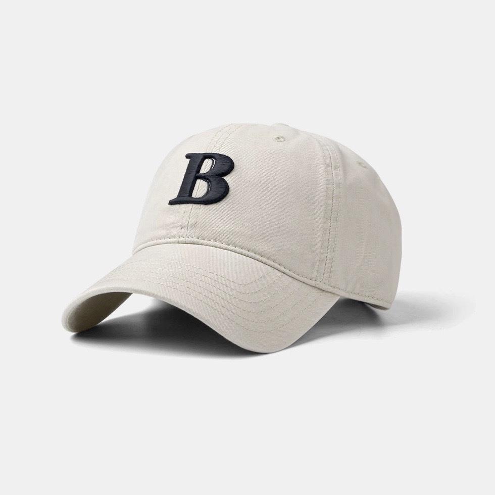 New Korean style Versatile Lettered Baseball Caps for Both Men and Women with Large Heads To Show Off Their Faces and Small Baseball Caps