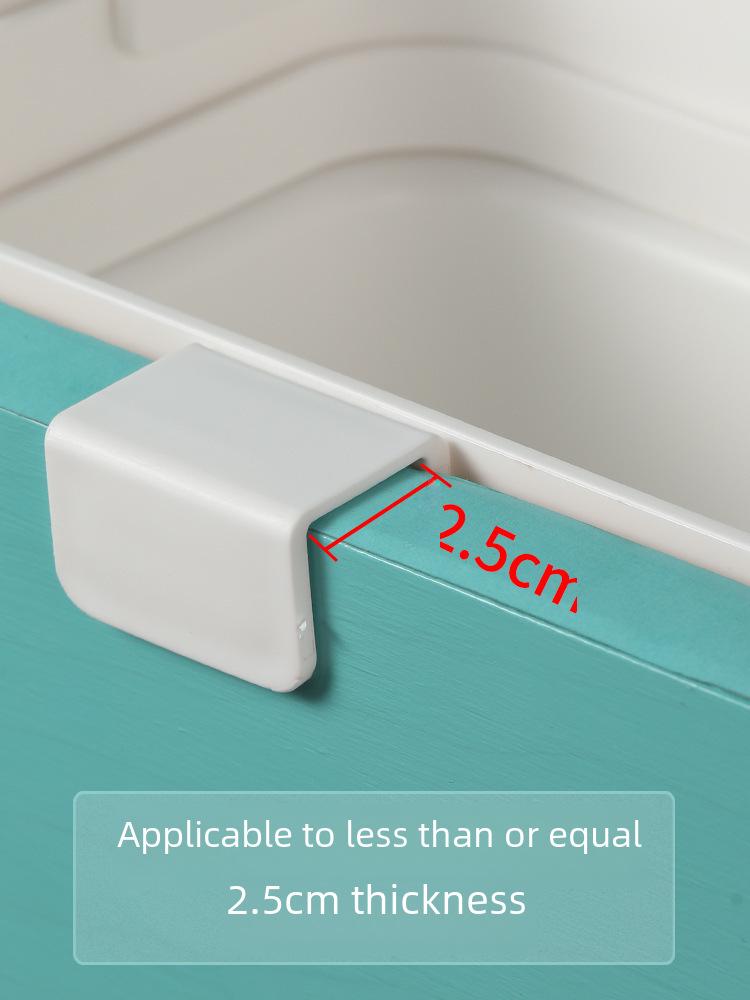 Cubo de Basura Colgante de Pared para Cocina y Baño con Tapa